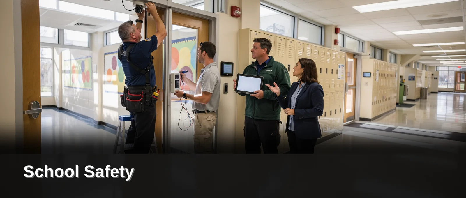 School Safety and Security Window Film Installation
