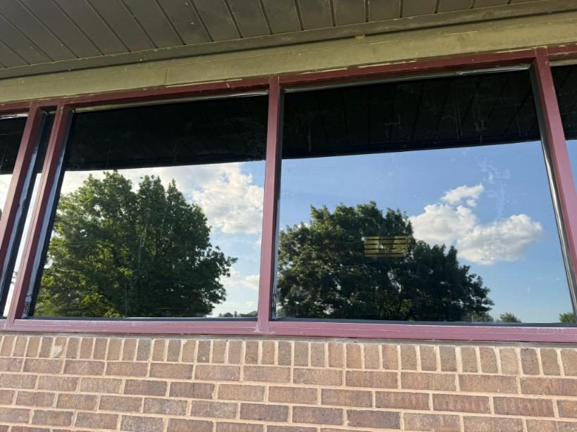 Completed commercial window film project