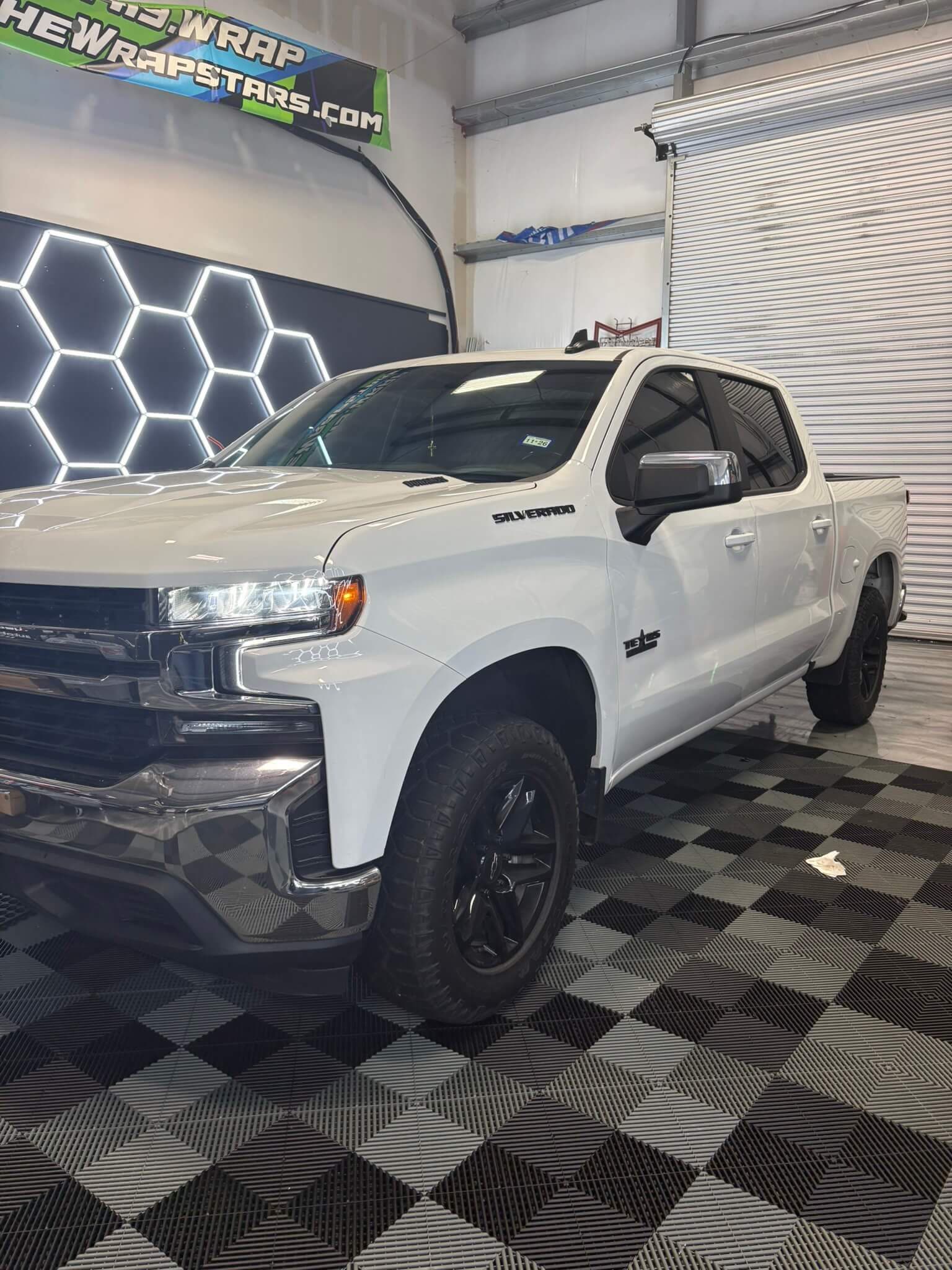 Truck with well-maintained window tint in Magnolia Texas